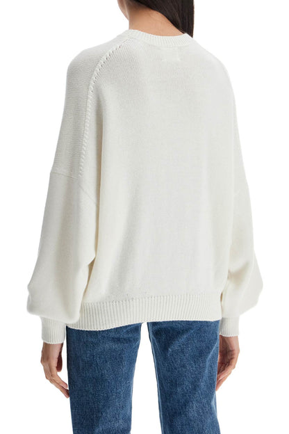 Cashmere Margaux Pullover  - White