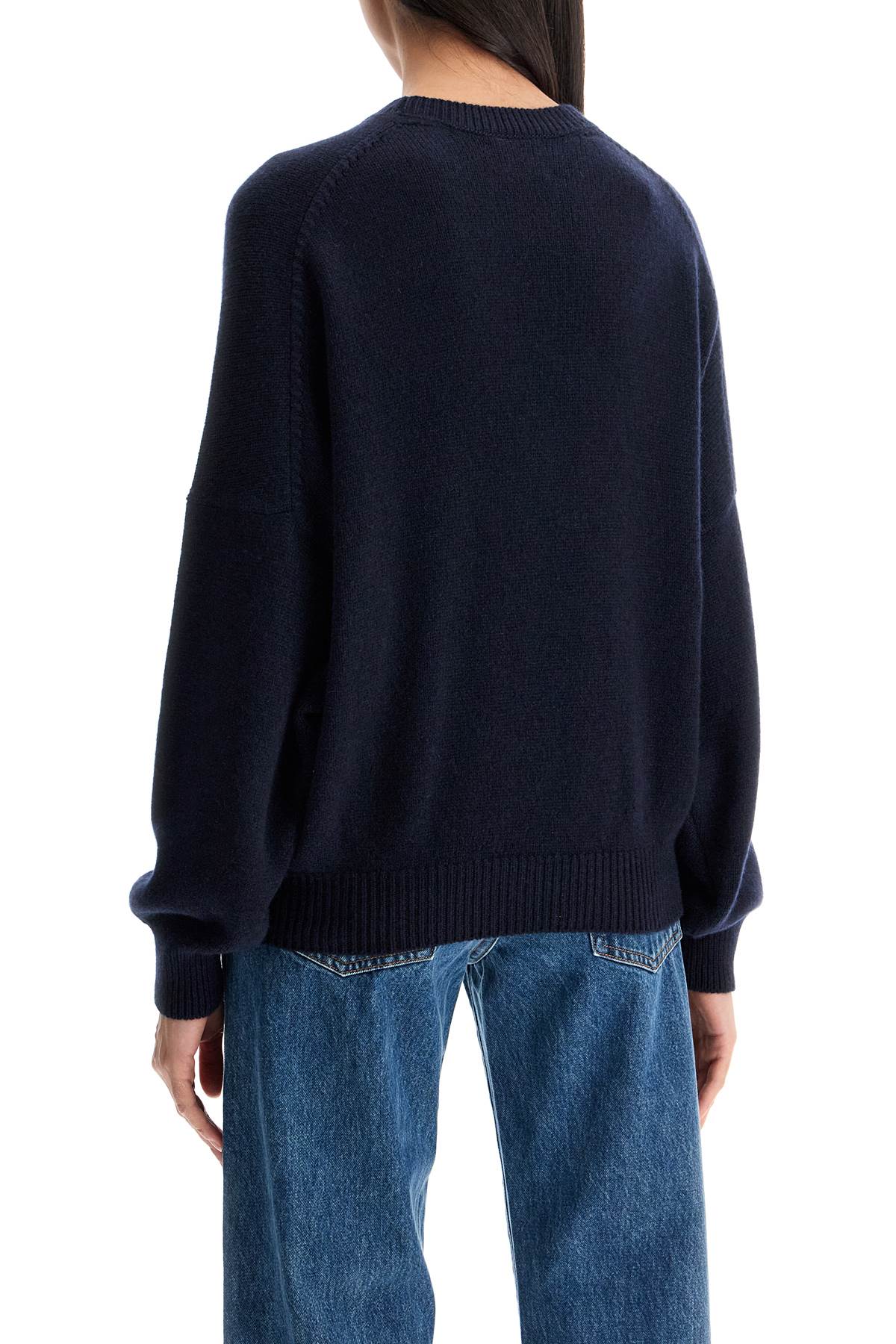 Cashmere Margaux Pullover  - Blue