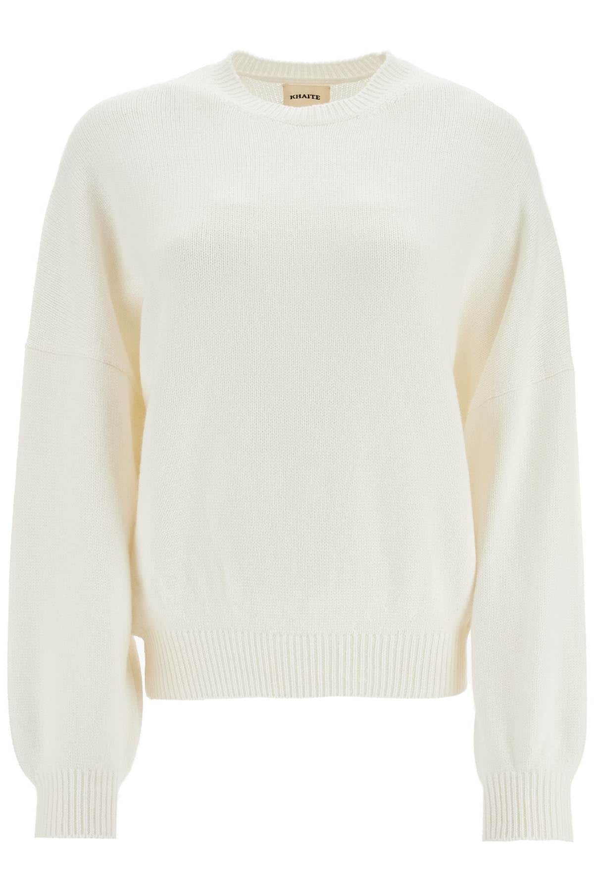 Cashmere Margaux Pullover  - White