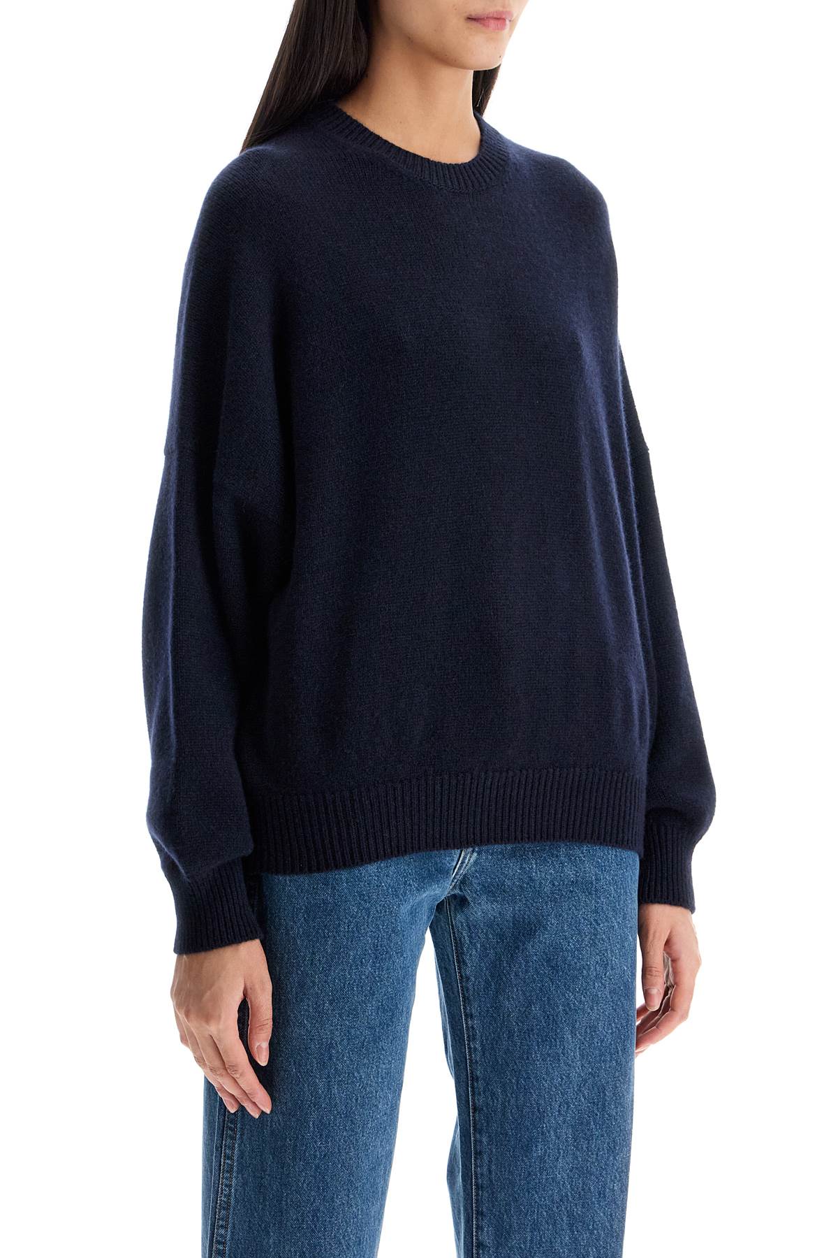 Cashmere Margaux Pullover  - Blue