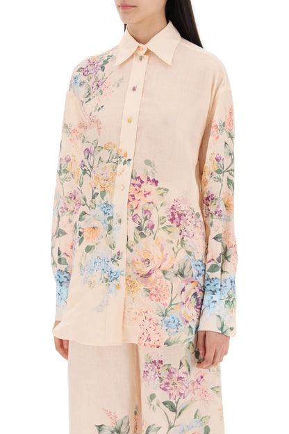 Floral Halliday Shirt  - Pink