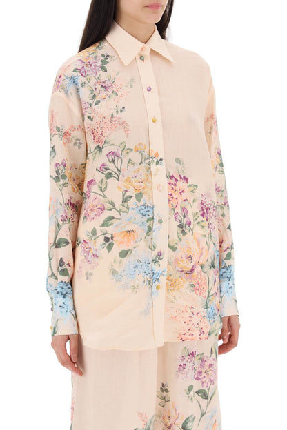 Floral Halliday Shirt  - Pink