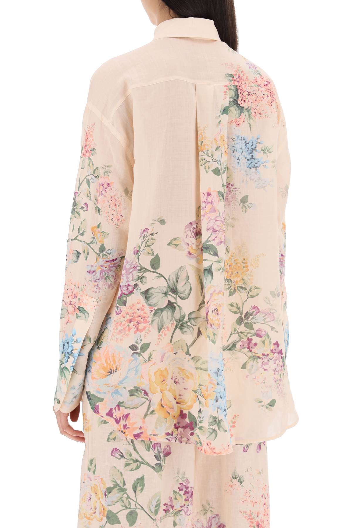 Floral Halliday Shirt  - Pink