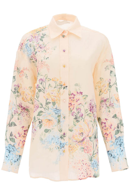 Floral Halliday Shirt  - Pink