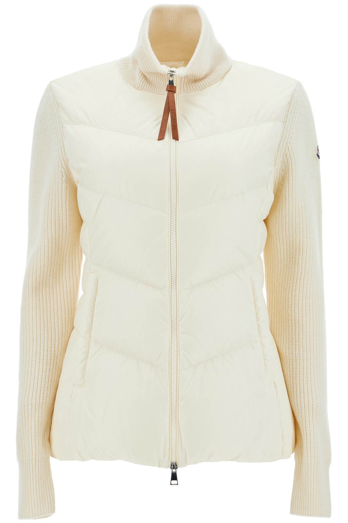 Hybrid Padded Cardigan  - Bianco