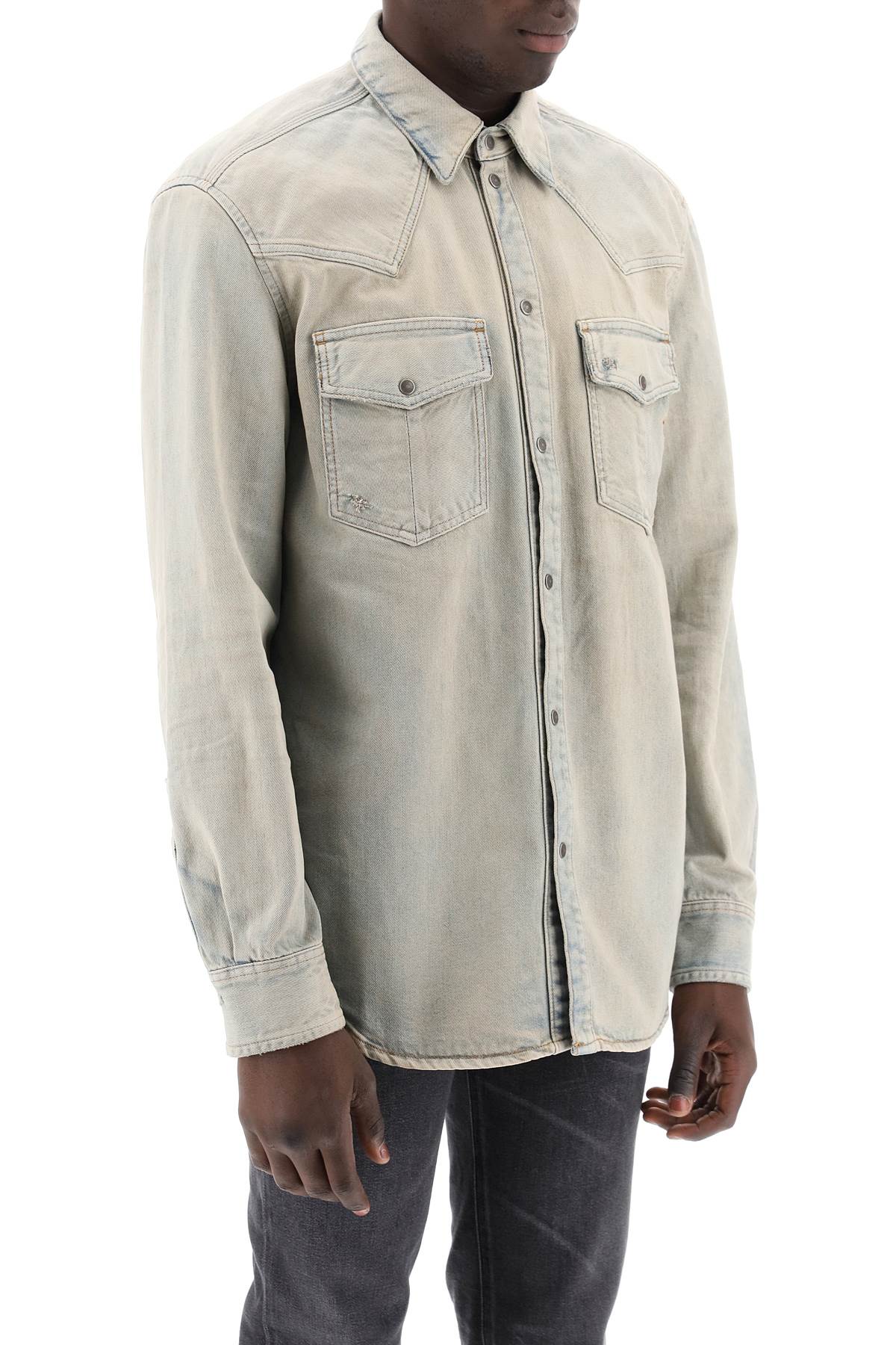 Denim D-ocean Overs  - Beige