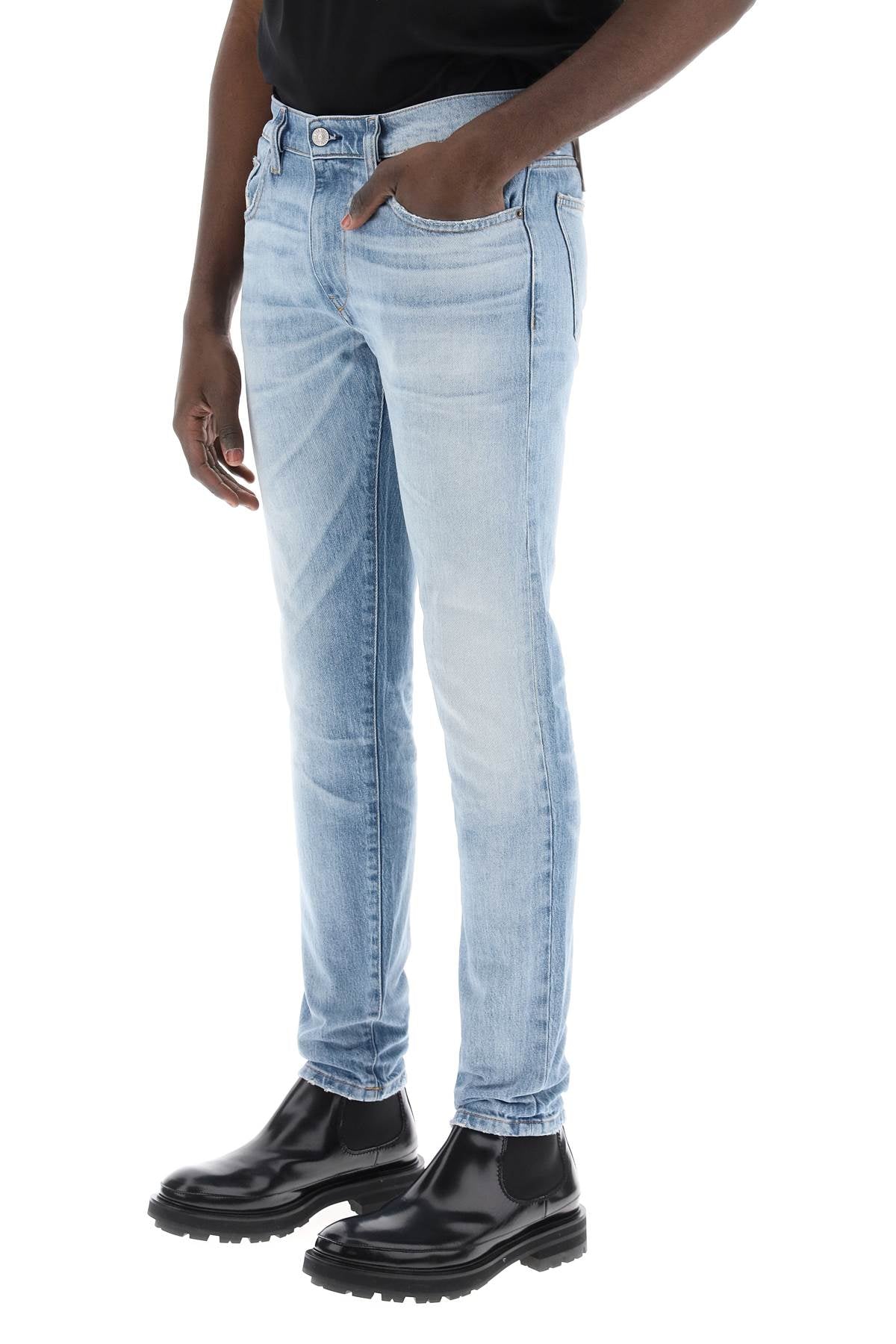 2019 D-strukt Slim Fit Jeans  - Blue