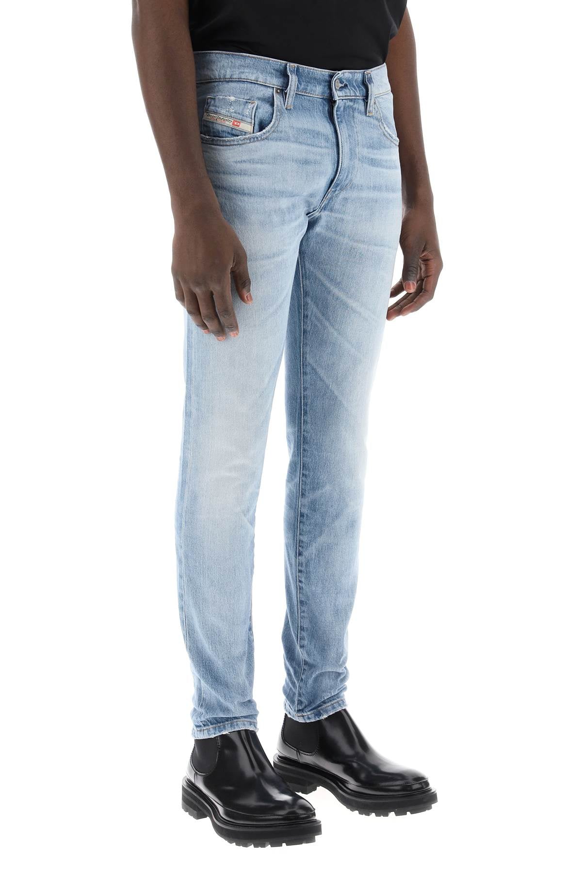 2019 D-strukt Slim Fit Jeans  - Blue