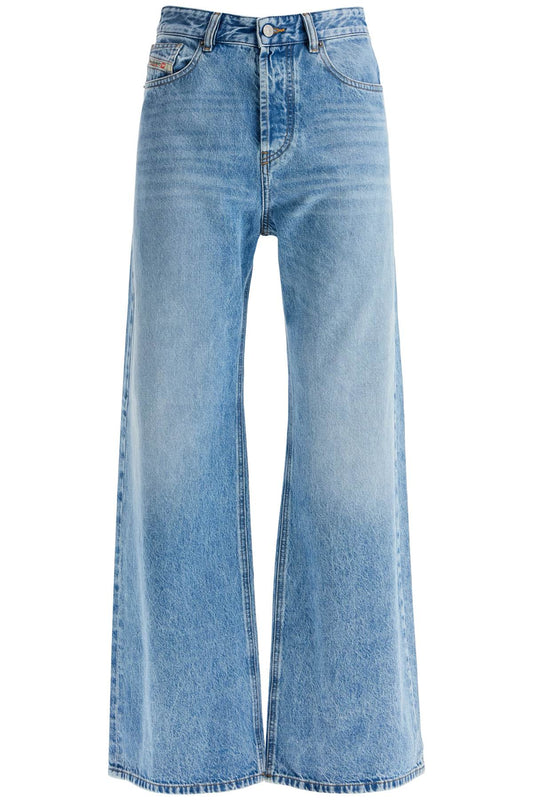 Straight Leg Jeans  - Blue