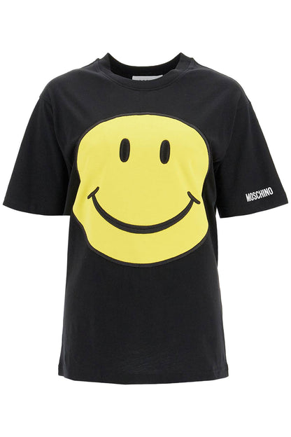 Smiley Face T  - Black