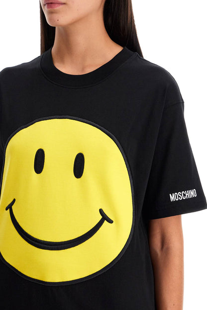 Smiley Face T  - Black