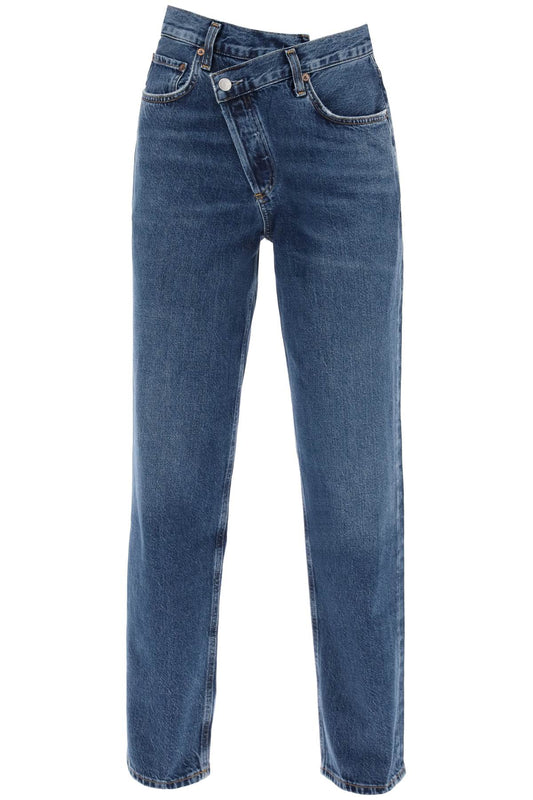 Criss Cross Jeans  - Blue