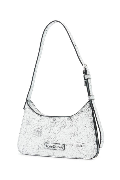 Small Micro Platform Shoulder Bag  - White