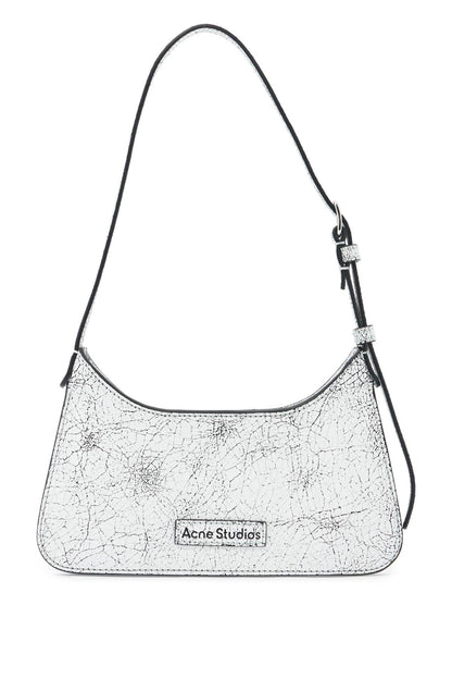 Small Micro Platform Shoulder Bag  - White