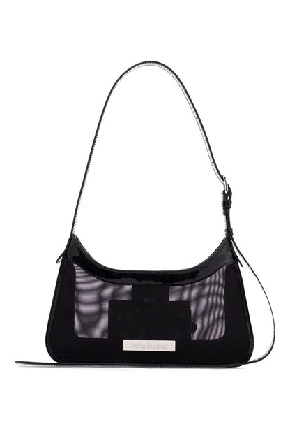 Mini Platt Mesh Shoulder Bag  - Black