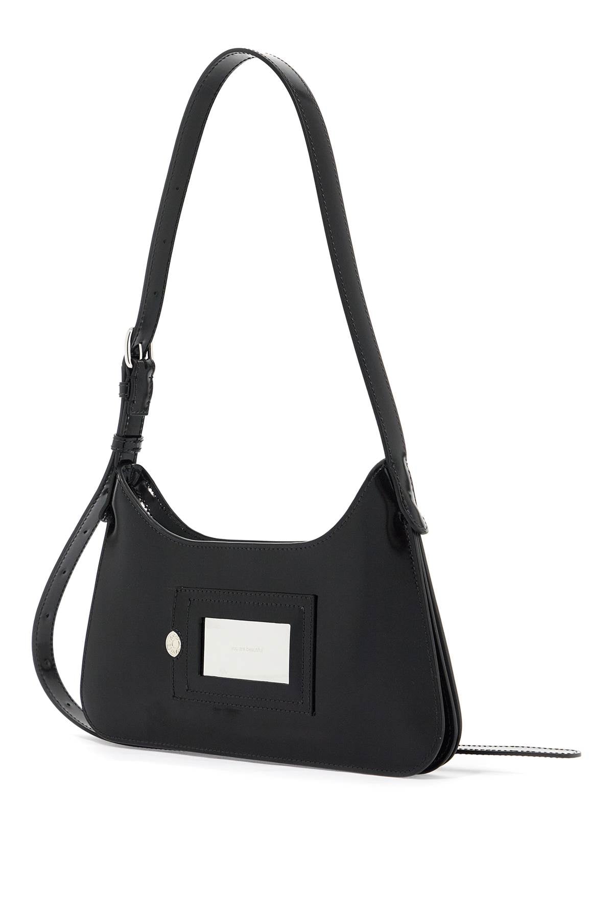 Mini Platt Shoulder Bag  - Black