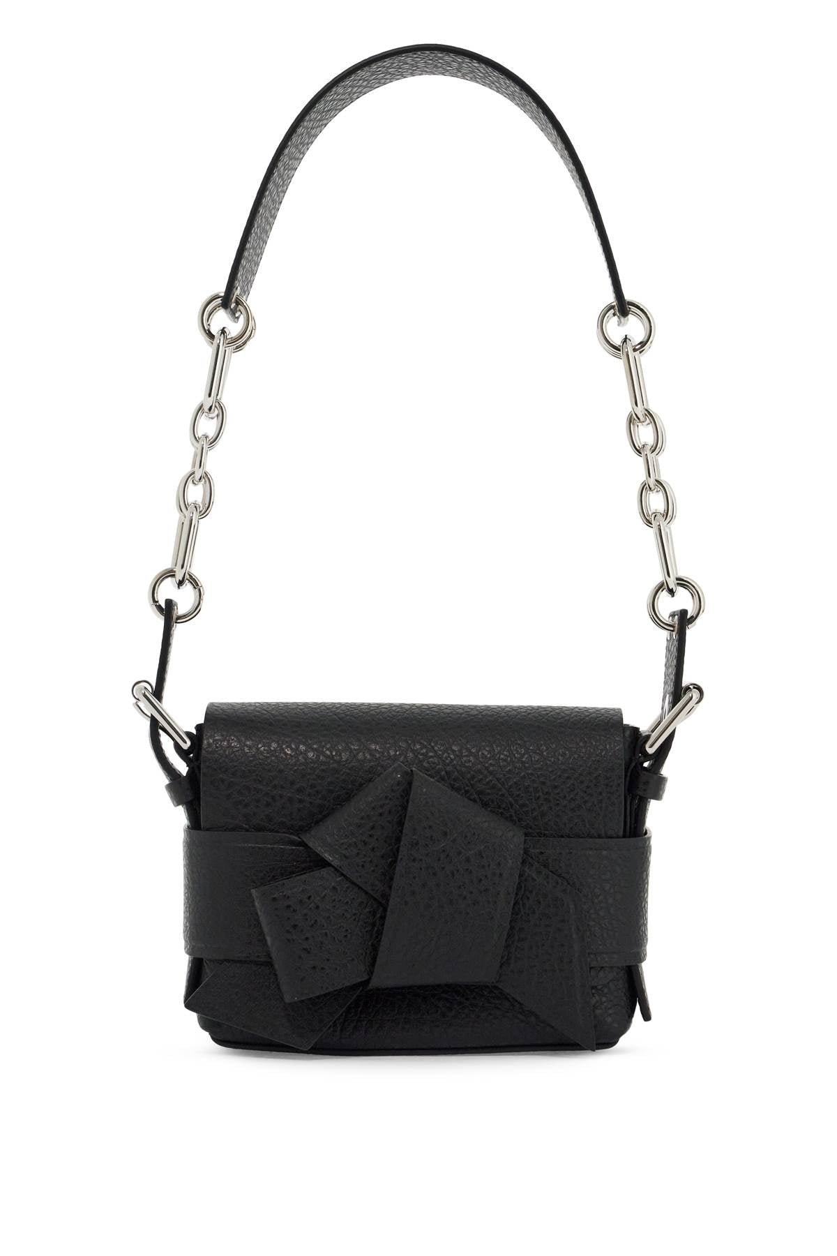 Musubi Shoulder Bag With Adjustable  - Nero