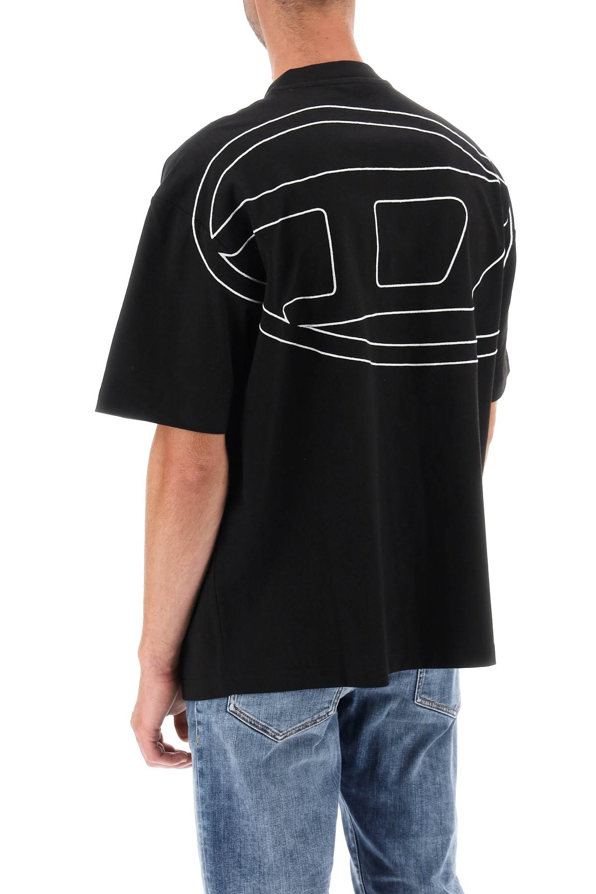 't-boggy Megoval-d' T-shirt  - Black