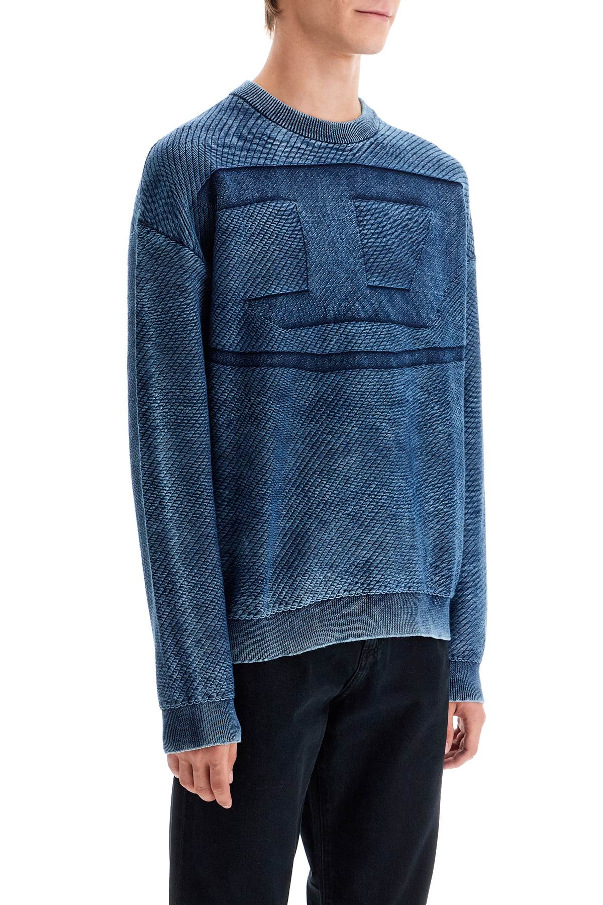 K-klevery Pullover With Oval  - Blue