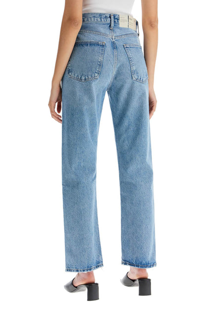 90's Pinched Waist High  - Blue