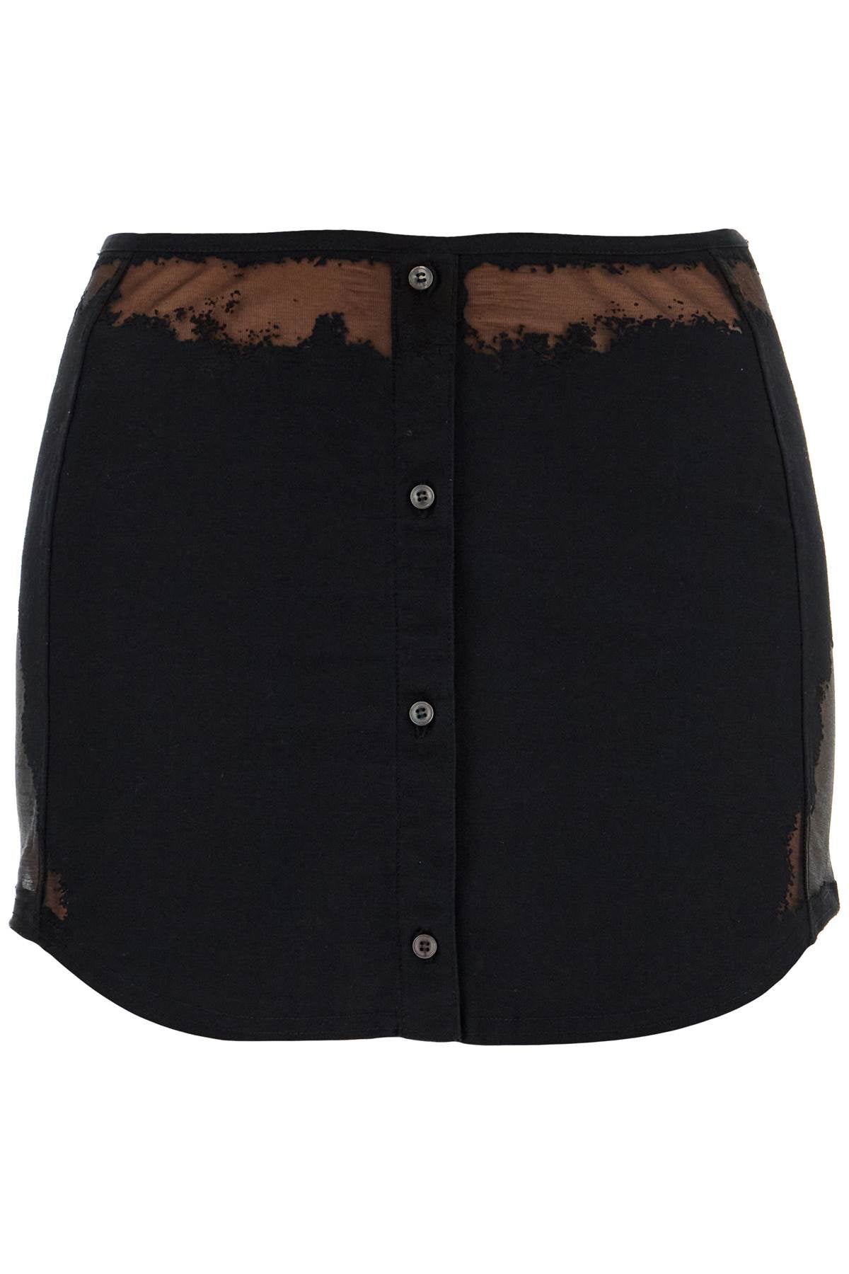 Mini Skirt O-mal  - Black