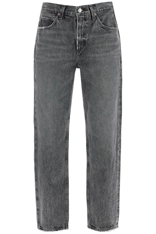 Vintage Effect Valen Jeans  - Grey