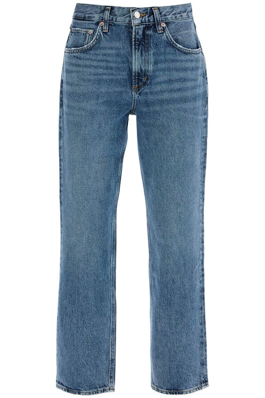 Vintage Effect Valen Jeans  - Blue