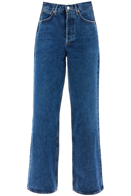 Dame Wide Leg Jeans  - Blue