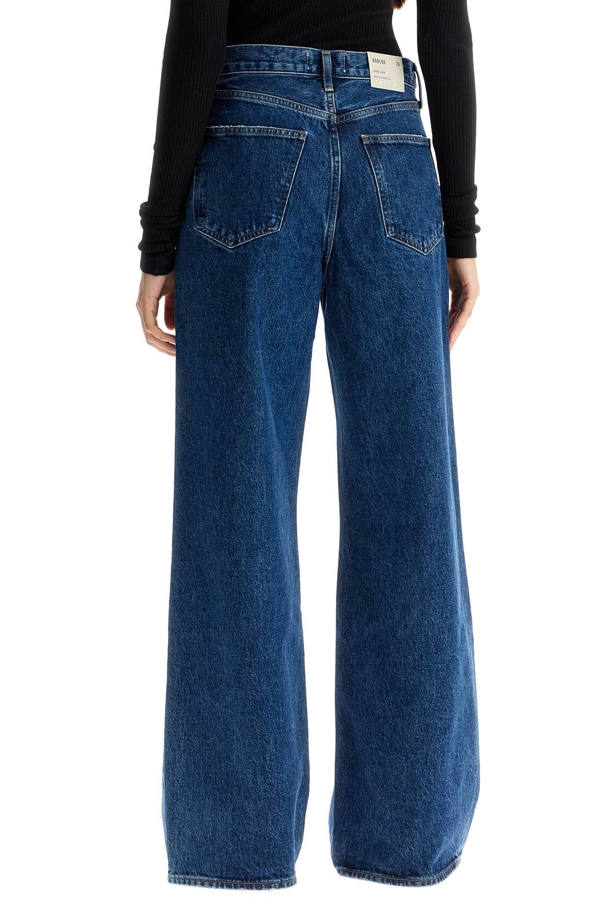 Dame Wide Leg Jeans  - Blue