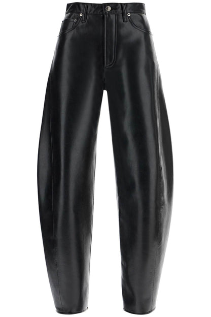 Luna Barrel Pants  - Black