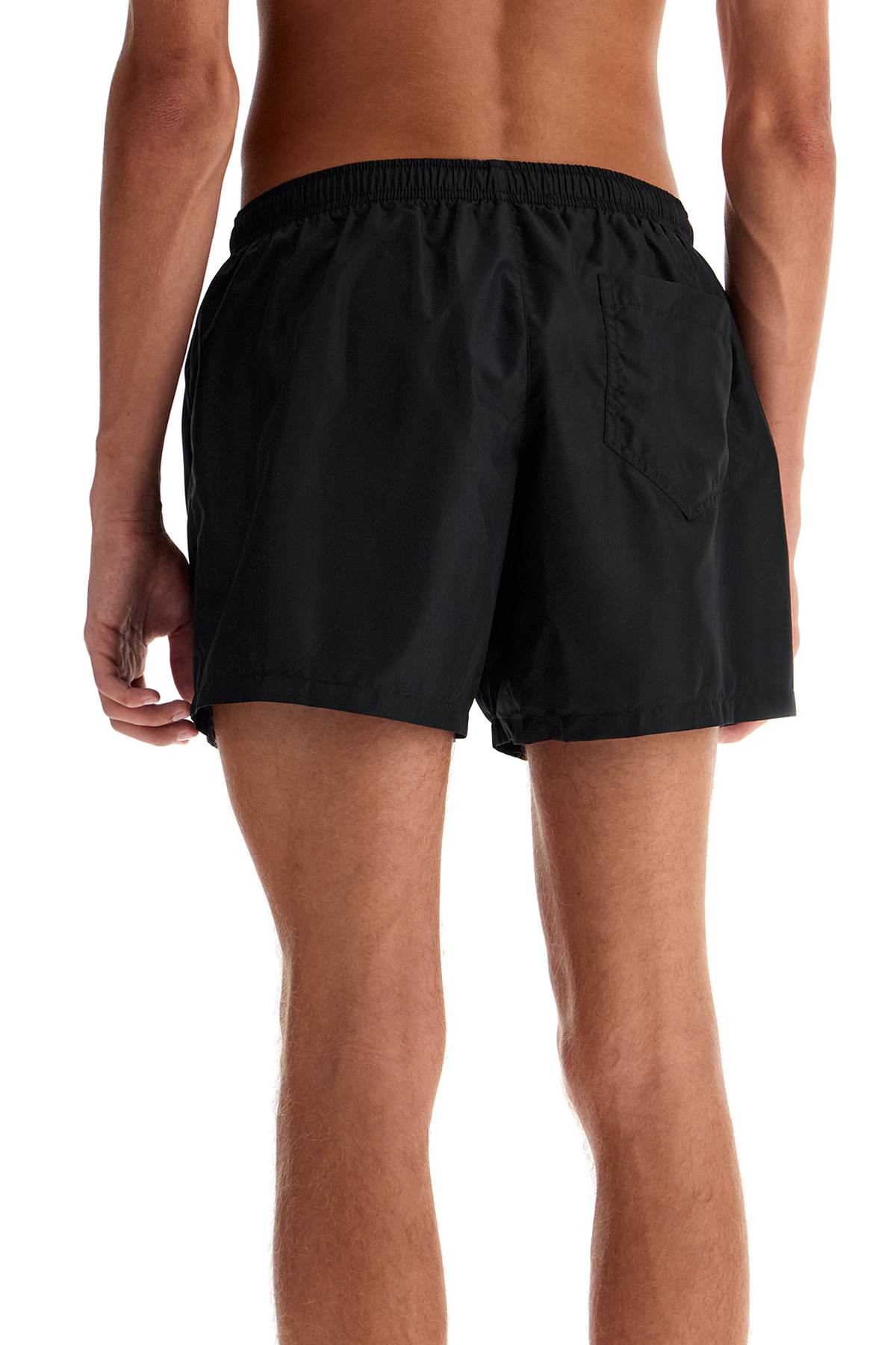 'sea Print Boxer Shorts For  - Black