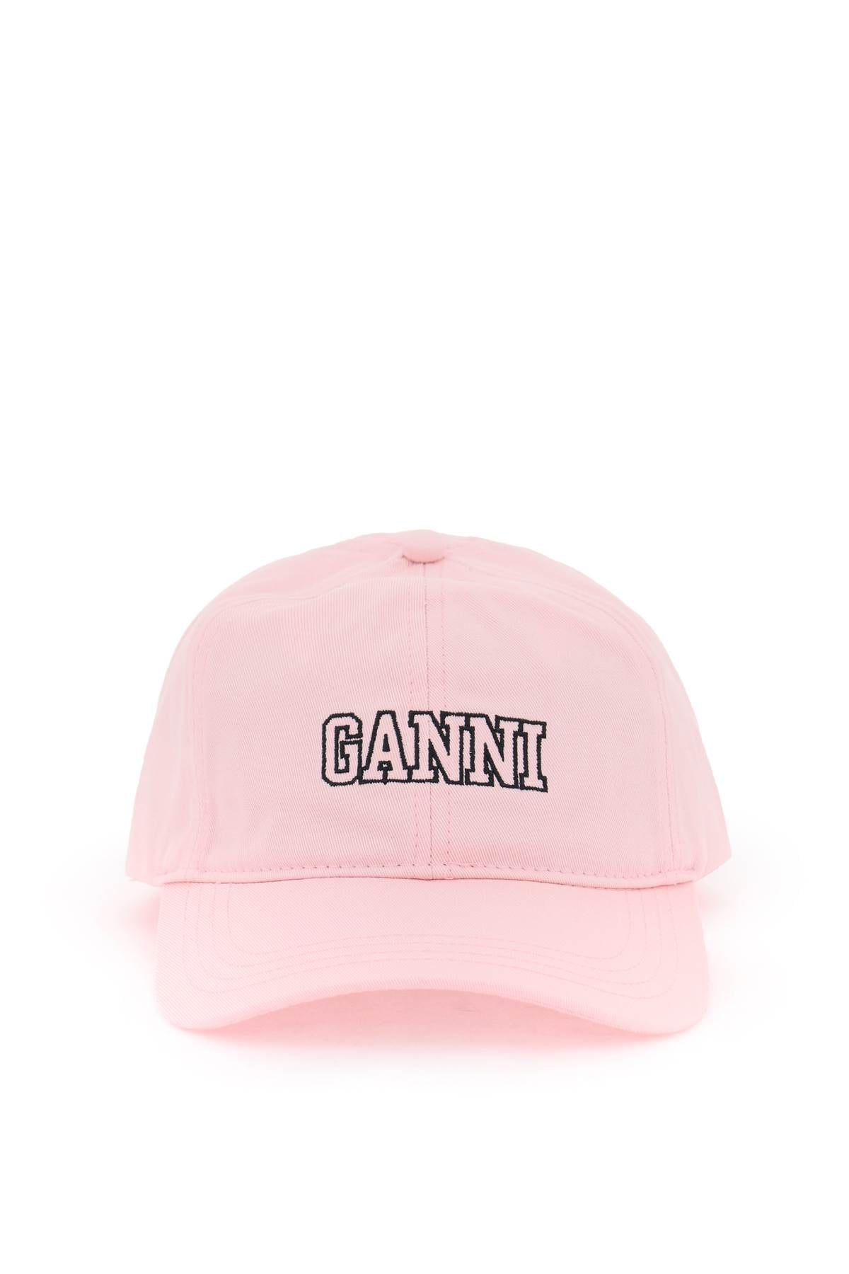 Baseball Cap With Logo Embroidery  - Pink