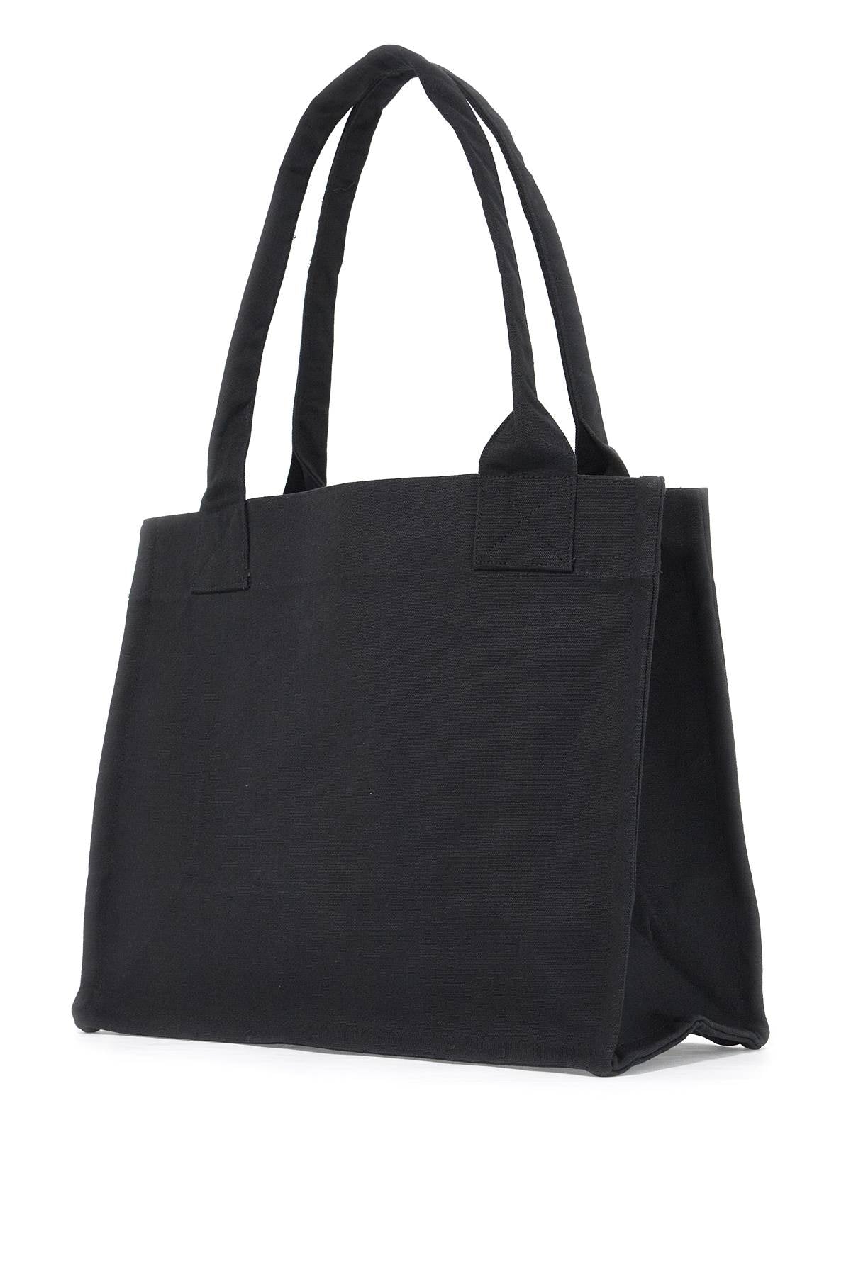 Recycled Cotton Tote Bag In  - Black