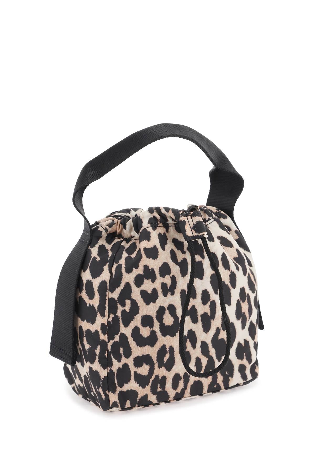 Leopard Tech Handbag  - Beige