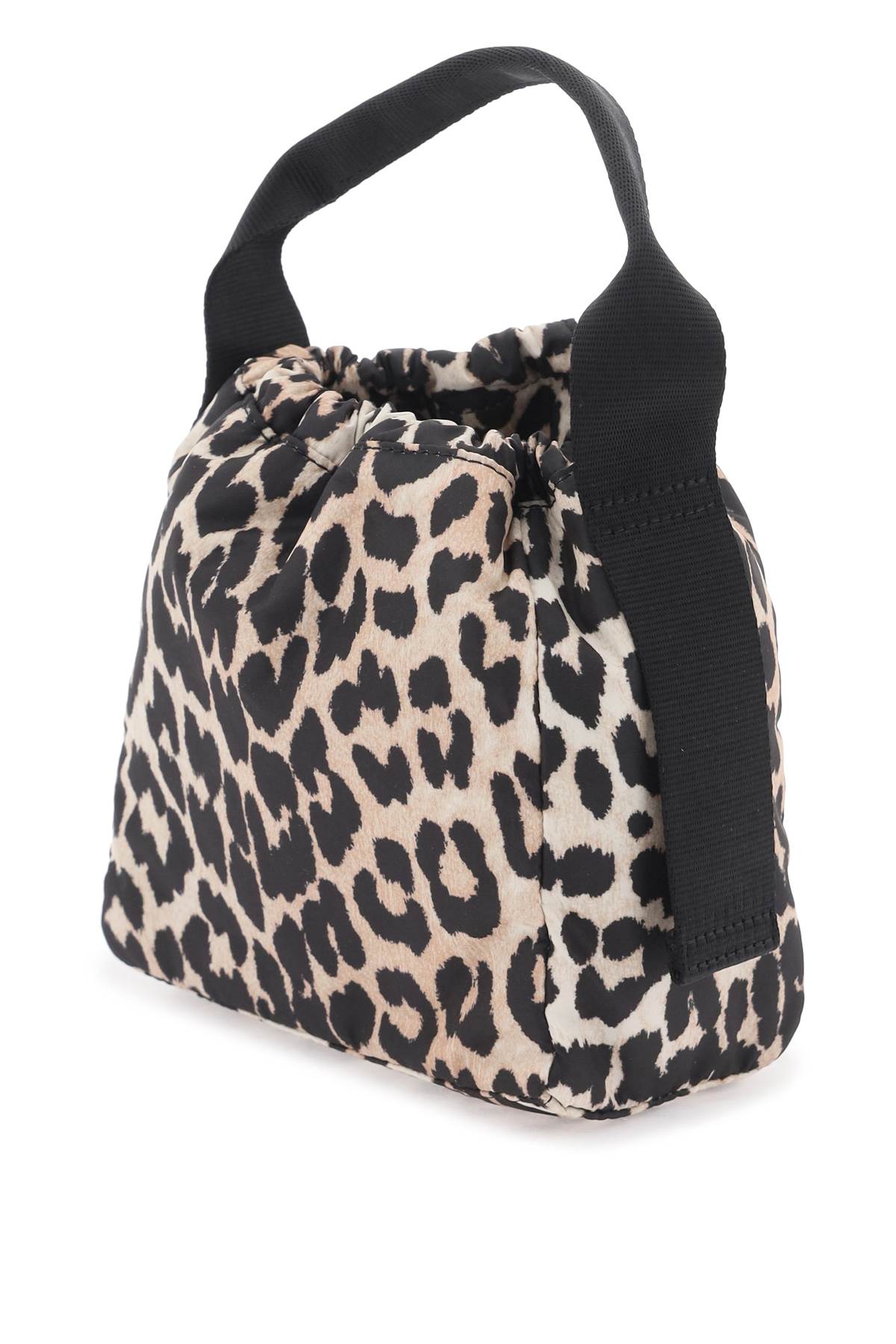 Leopard Tech Handbag  - Beige