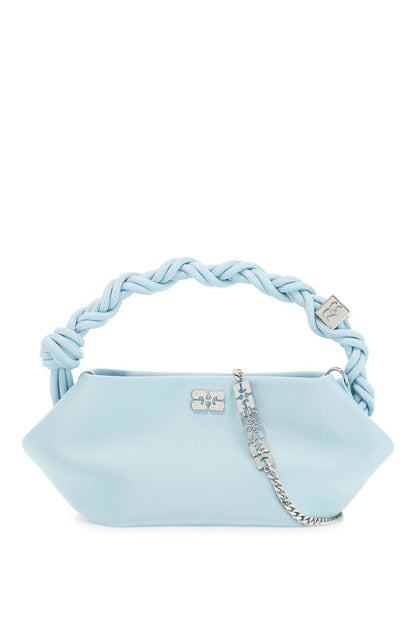 Mini Bou Satin Handbag  - Light Blue