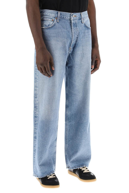 Low-slung Baggy Jeans  - Blue