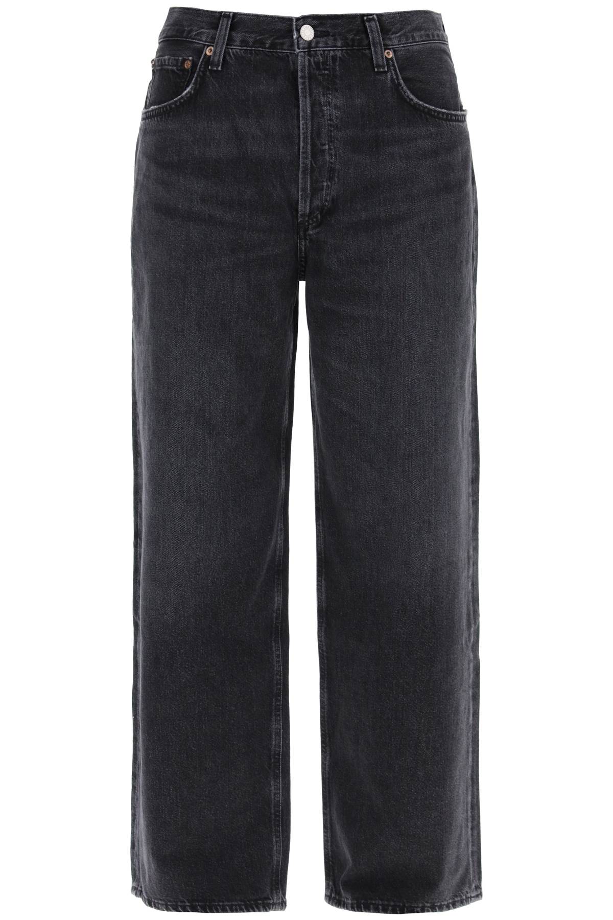 Baggy Slung Jeans  - Black