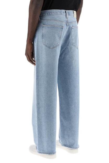 Baggy Slung Jeans  - Blue