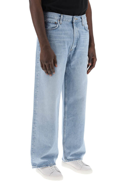 Baggy Slung Jeans  - Blue