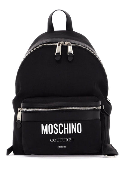 Nylon Backpack For Everyday  - Black