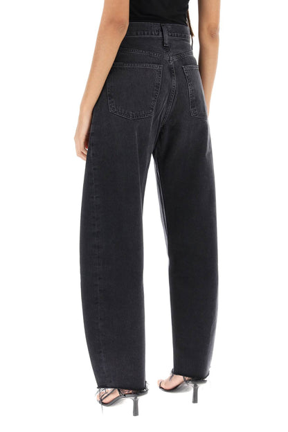 Luna Curved Leg Jeans  - Black