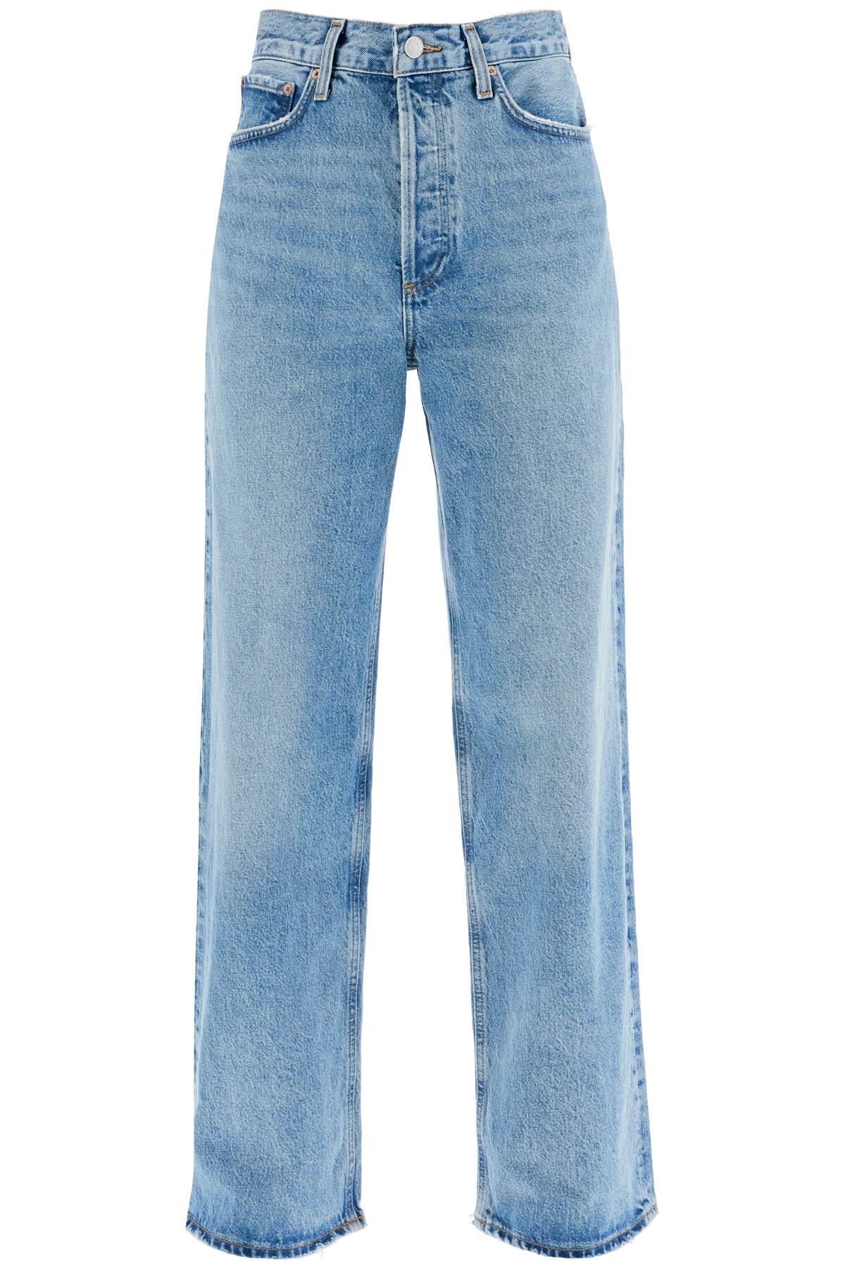 'low Slung Baggy' Jeans  - Blue