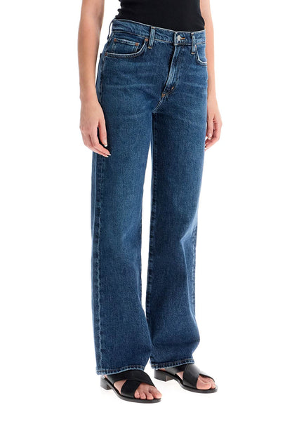 Straight Harper Jeans For Women  - Blue