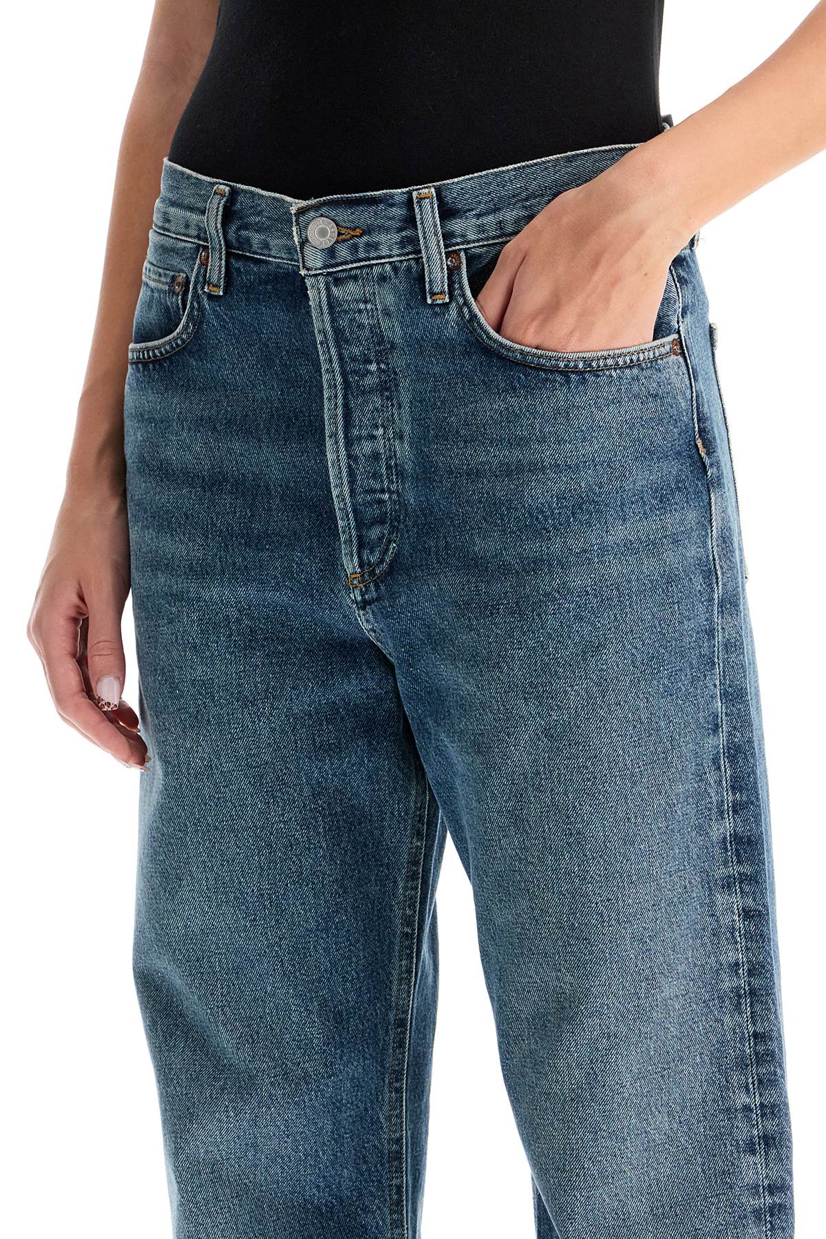 Ca Straight Low-waist Jeans By Fran  - Blue