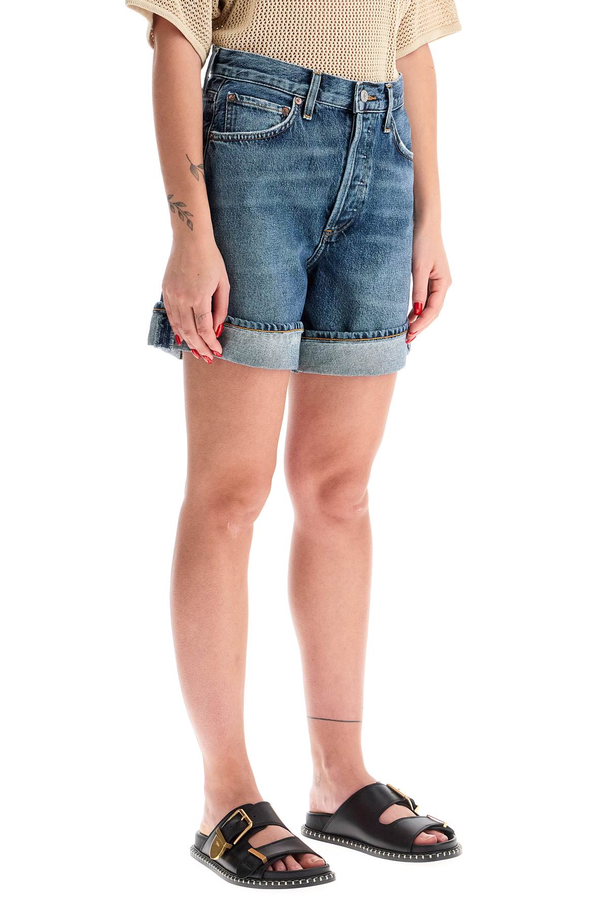 Women's Denim Shorts For  - Blue