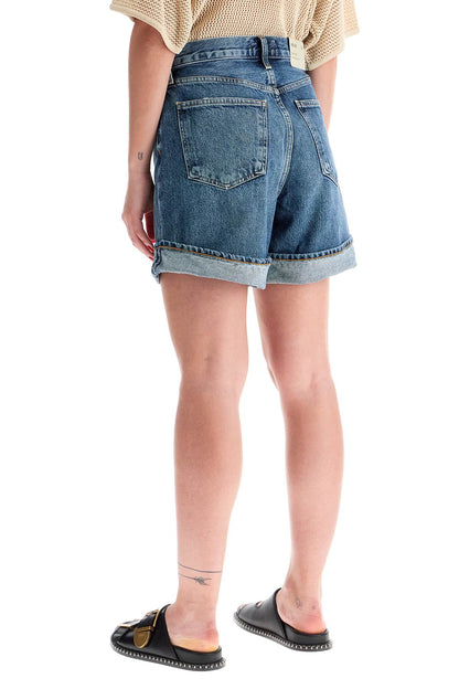 Women's Denim Shorts For  - Blue