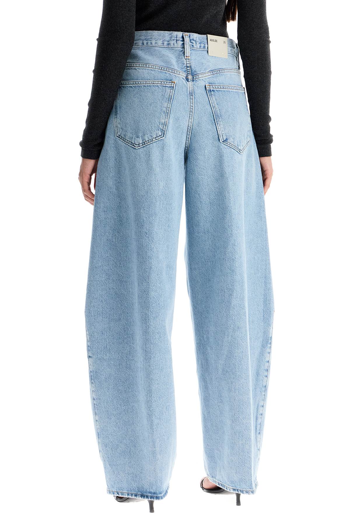 "kristen Jeans With Curved  - Blue