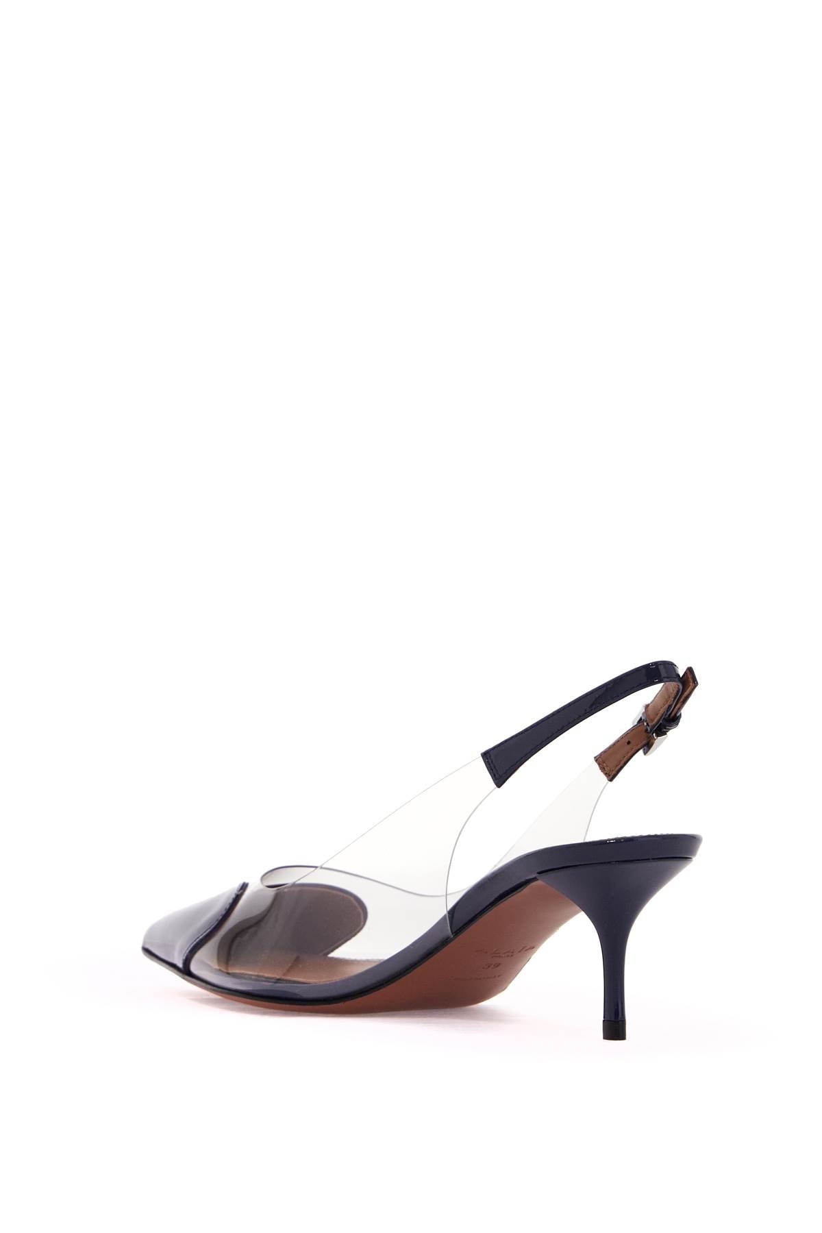 Cœur Slingback Pumps  - Blue