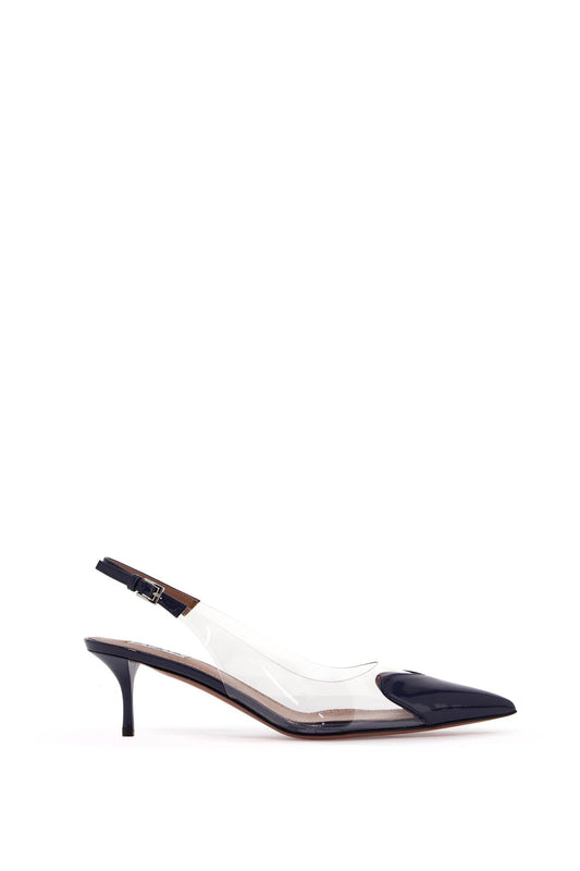 Cœur Slingback Pumps  - Blue